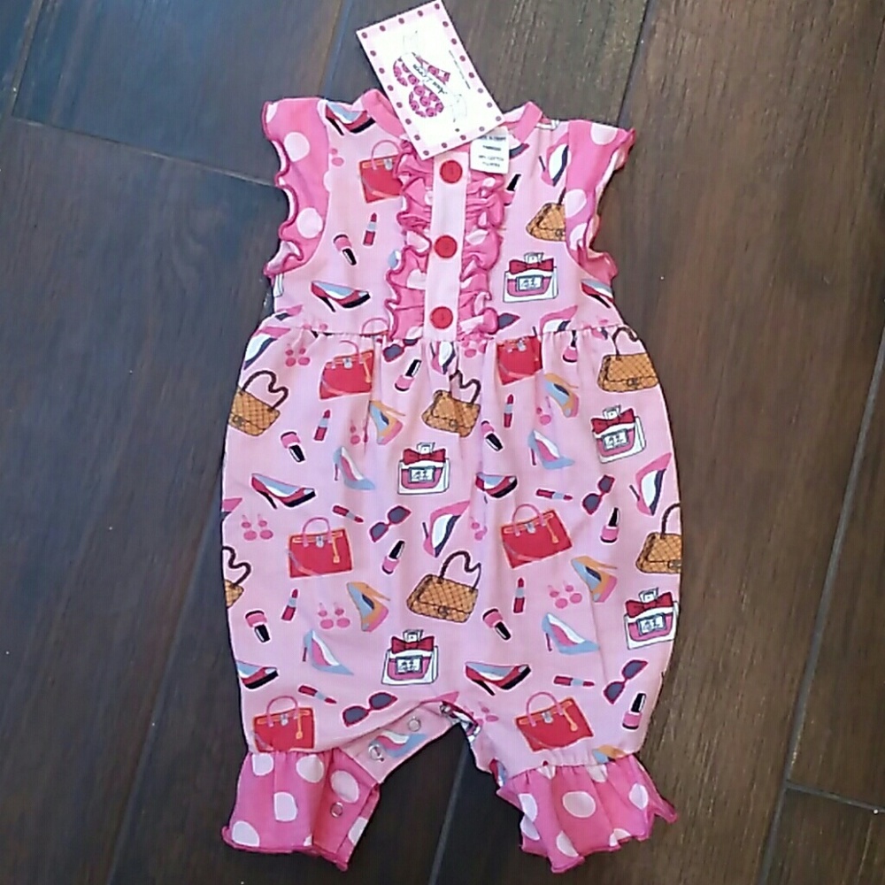 NWT"s Ann Loren girls romper